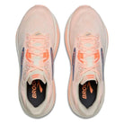 Brooks Ghost 18 Star White/Cyber Peach/Grey - Shoetopia Footwear