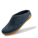 GLERUP, BR-10-DENIM, Unisex, Slipper, Denim, Angled view