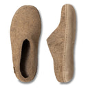 GLERUP, B-12-00, Unisex, Slipper, Sand, Pair view