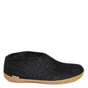 Glerups Shoe With Rubber Sole - Charcoal - Shoetopia Footwear