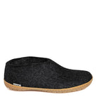 Glerups Shoe With Rubber Sole - Charcoal - Shoetopia Footwear