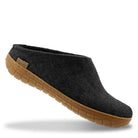 Glerups Slip-On With Rubber Sole - Charcoal - Shoetopia Footwear