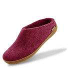 Glerups Slip-On With Rubber Sole - Cranberry - Shoetopia Footwear