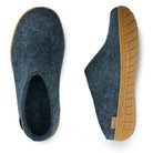 Glerups Slip-On With Rubber Sole - Denim - Shoetopia Footwear