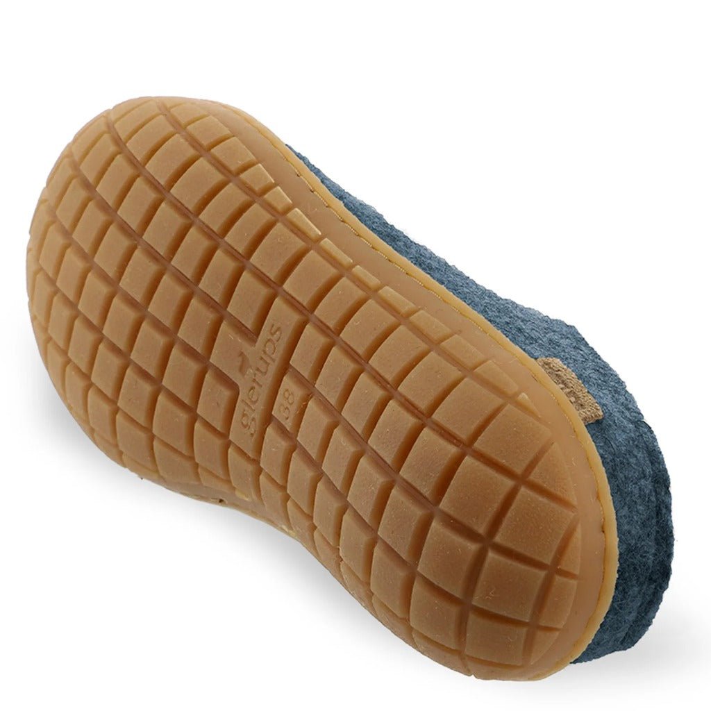 Glerups Slip-On With Rubber Sole - Denim - Shoetopia Footwear