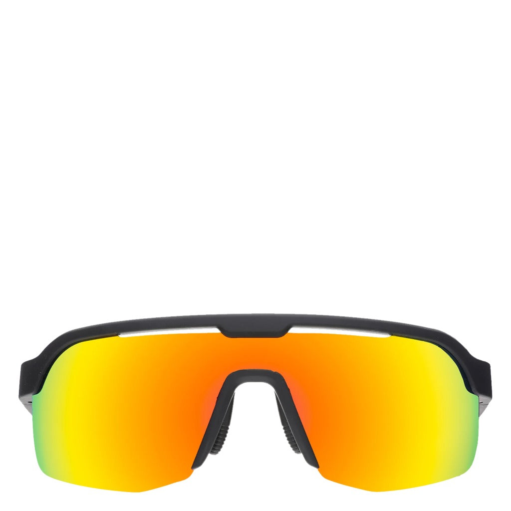 Goodr, Bolt G Do It for the Victory Dance, Sunglasses, Black, Front view