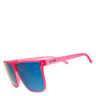 Goodr, Fly G Entourage Sold Separately, Sunglasses, Pink, Angled view