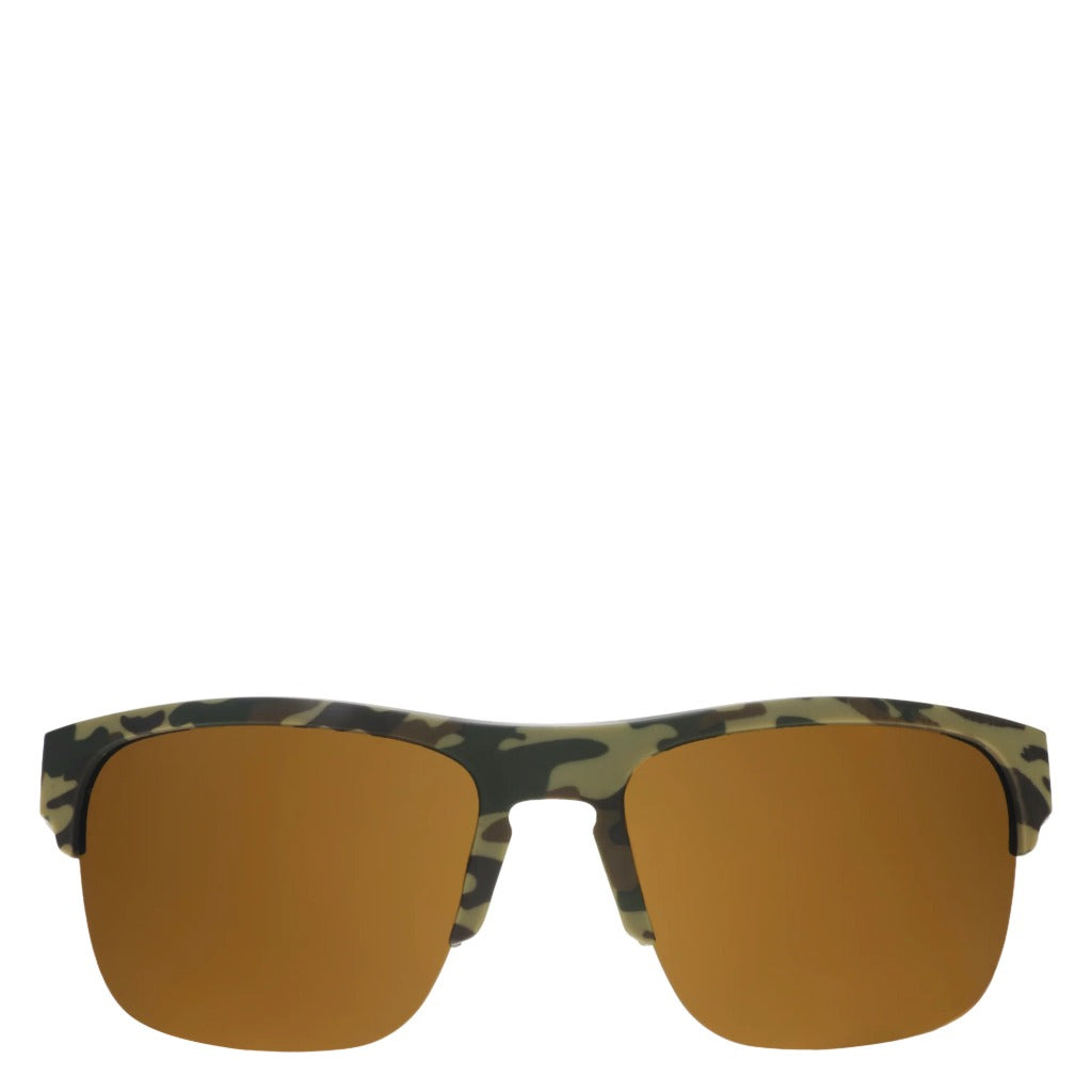 Goodr, Flex G Gaga for Ghillie Suits, Sunglasses, Green Camo, Front view