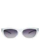goodr, Cheetah G Starseed Gardener, Sunglasses, Translucent Blue, Front view