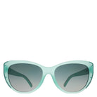 goodr, Glam G Matcha Sorbet Muse, Sunglasses, Teal, Front view