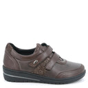 Grunland Nile, Women's, Shoe, Dark Brown, Angled view