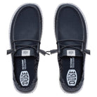 Hey Dude Wendy Stretch Canvas, Black - Shoetopia Footwear