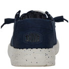 Hey Dude Wendy Stretch Canvas, Navy - Shoetopia Footwear