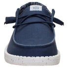 Hey Dude Wendy Stretch Canvas, Navy - Shoetopia Footwear