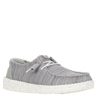 Hey Dude Wendy Stretch Sox, Light Grey - Shoetopia Footwear