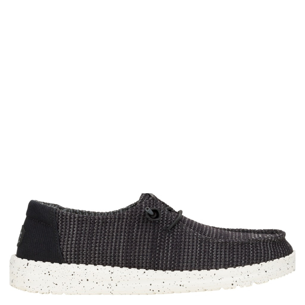 Hey Dude Wendy Stretch Sox Black - Shoetopia Footwear
