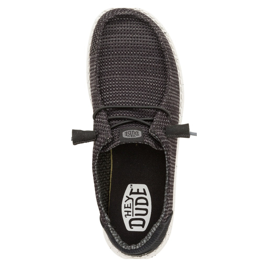 Hey Dude Wendy Stretch Sox Black - Shoetopia Footwear