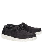 Hey Dude Wendy Stretch Sox Black - Shoetopia Footwear
