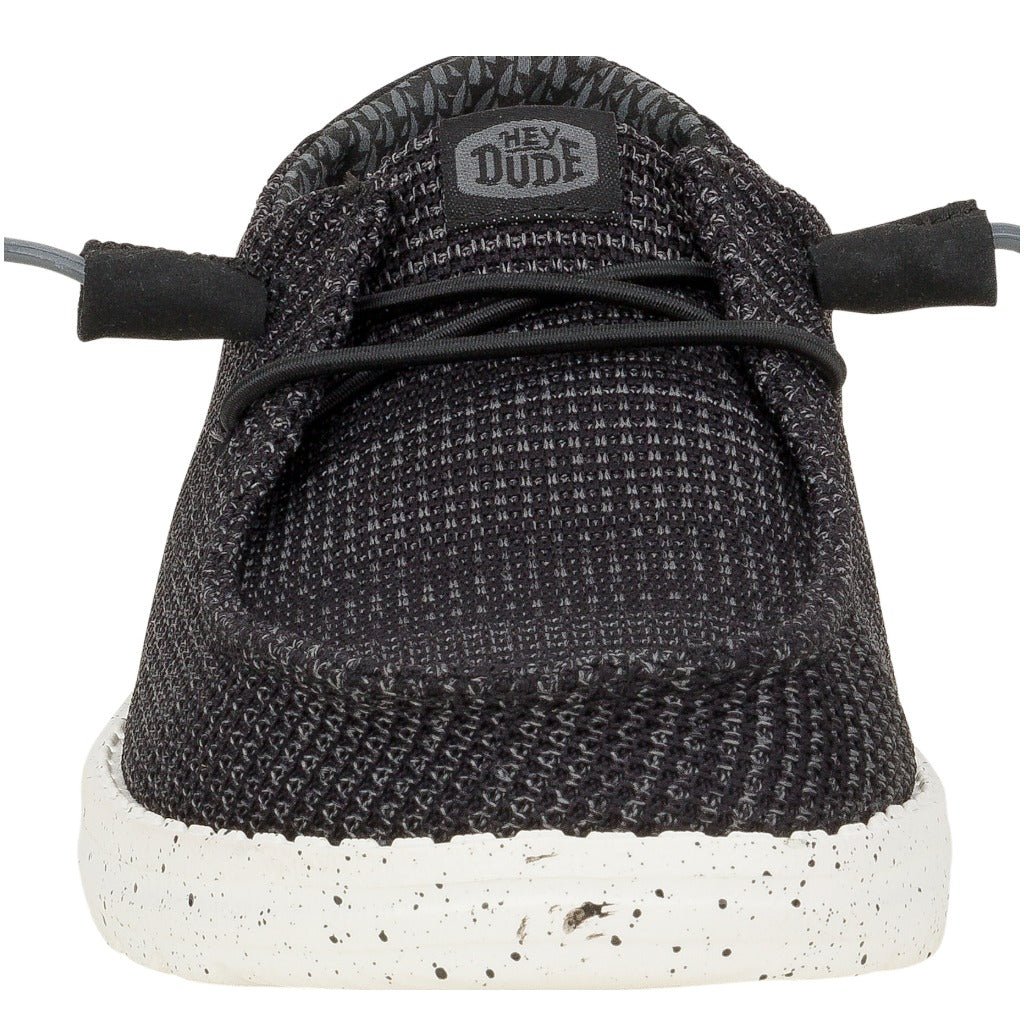 Hey Dude Wendy Stretch Sox Black - Shoetopia Footwear