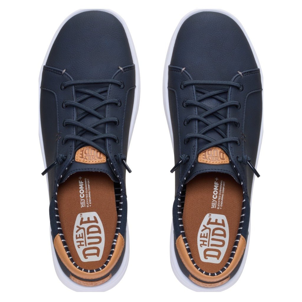 Hey Dude Paul Pro Classic Navy - Shoetopia Footwear