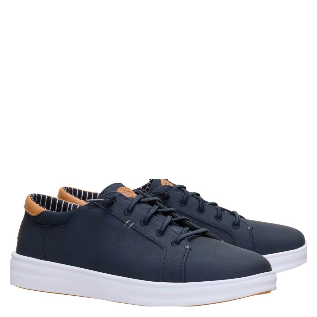 Hey Dude Paul Pro Classic Navy - Shoetopia Footwear