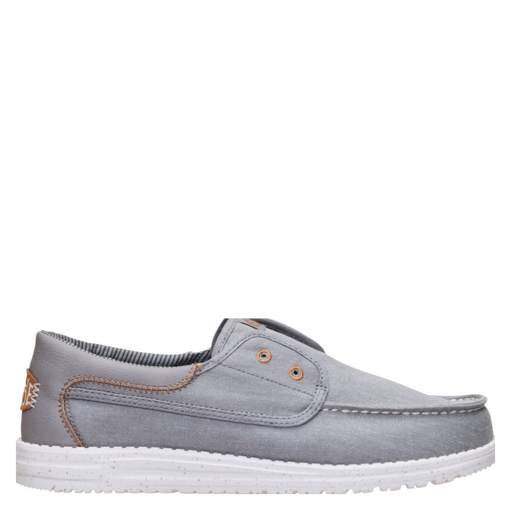 Hey Dude Wally Cru Stretch Canvas - Shoetopia Footwear