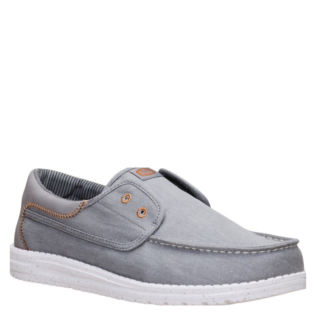 Hey Dude Wally Cru Stretch Canvas - Shoetopia Footwear