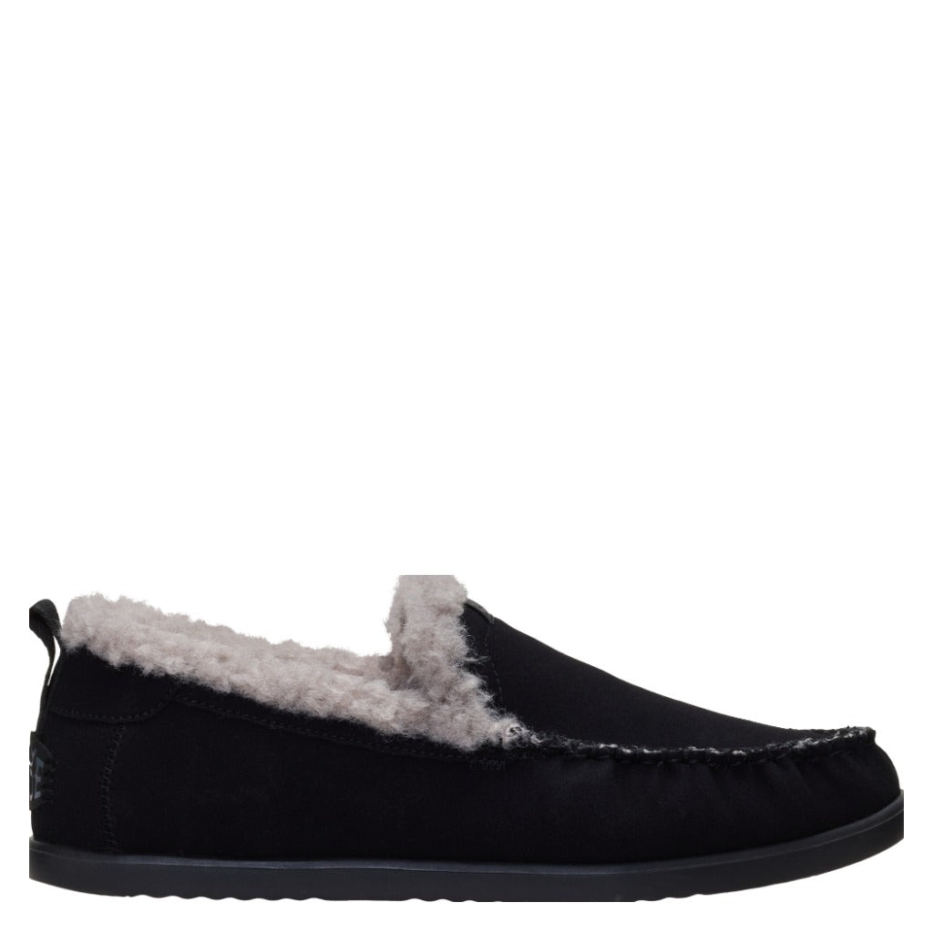 Hey Dude, Harbour Lo Slipper, Men's, Slipper, Black, Side view