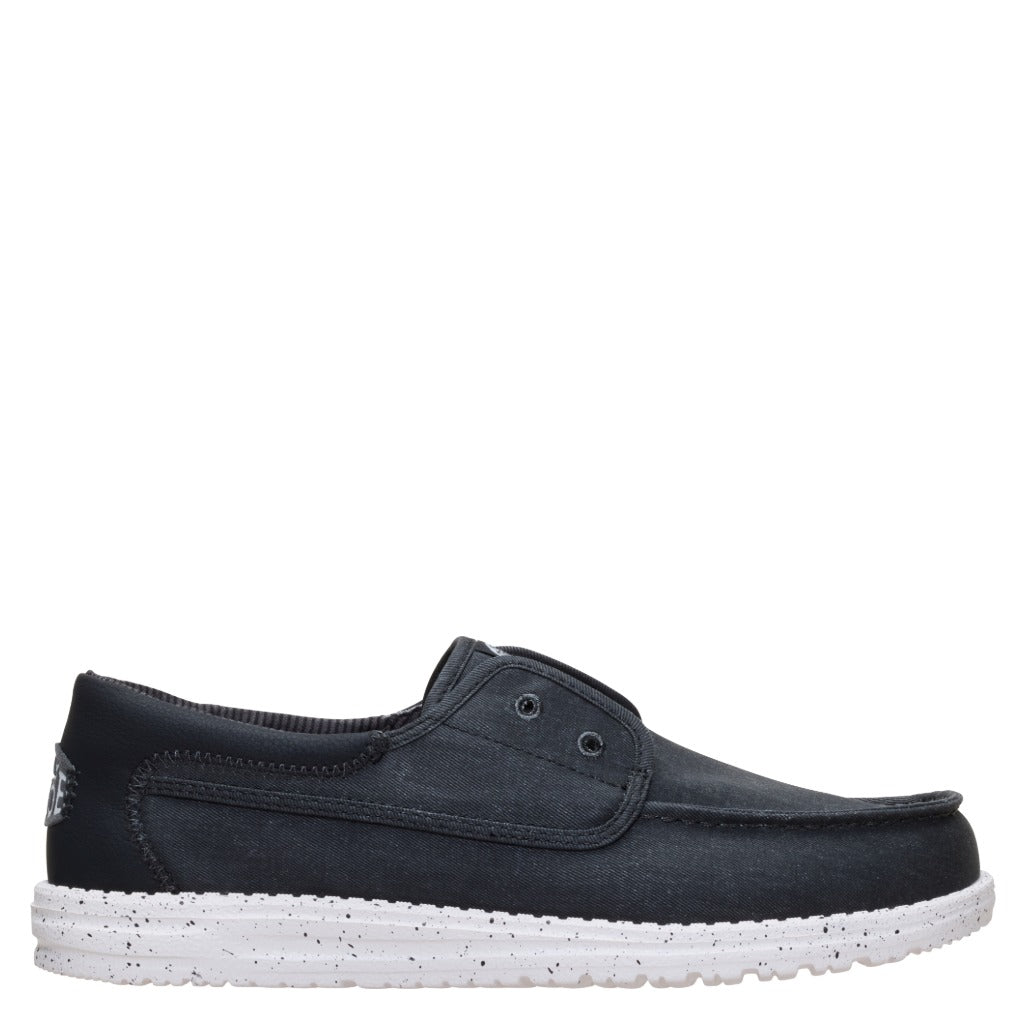Hey Dude Wally Cru Stretch Canvas - Shoetopia Footwear