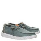 Hey Dude Wendy Chambray Grid Olive - Shoetopia Footwear