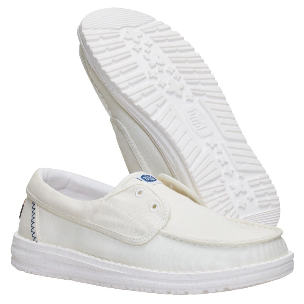 Hey Dude Wendy Cru Stretch Canvas - Shoetopia Footwear
