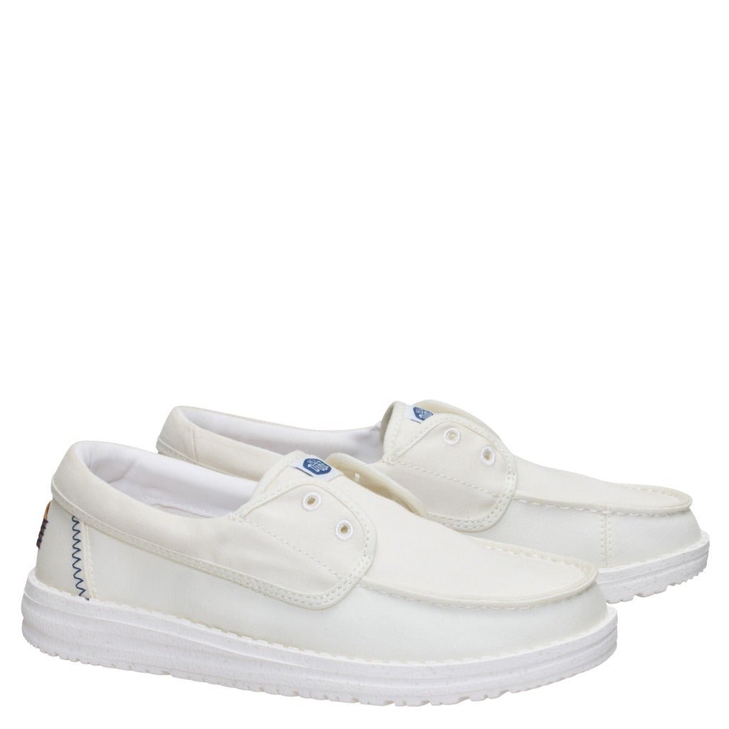 Hey Dude Wendy Cru Stretch Canvas - Shoetopia Footwear