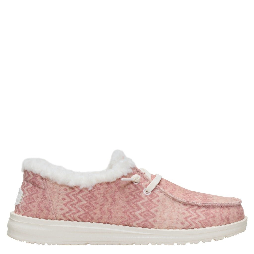 Hey Dude Wendy Stretch Jersey Fair Isle - Shoetopia Footwear