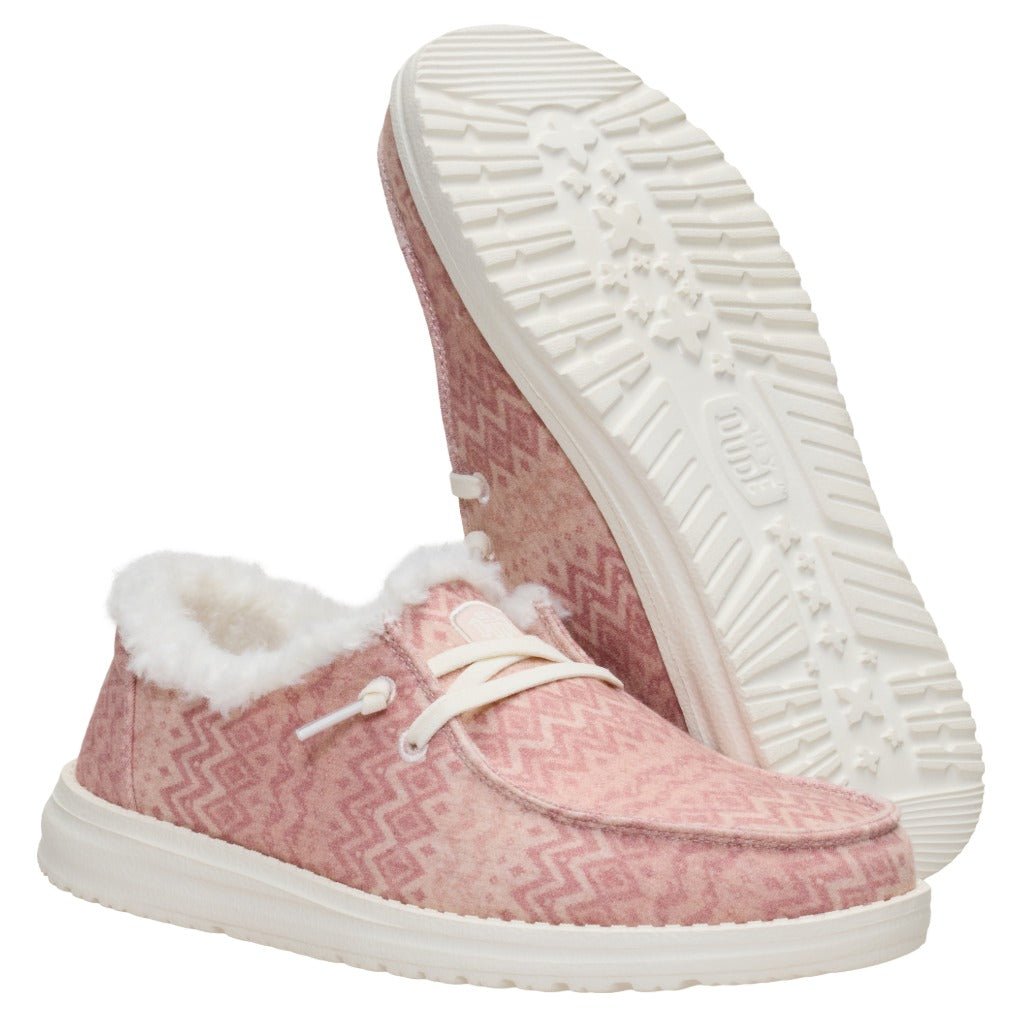 Hey Dude Wendy Stretch Jersey Fair Isle - Shoetopia Footwear