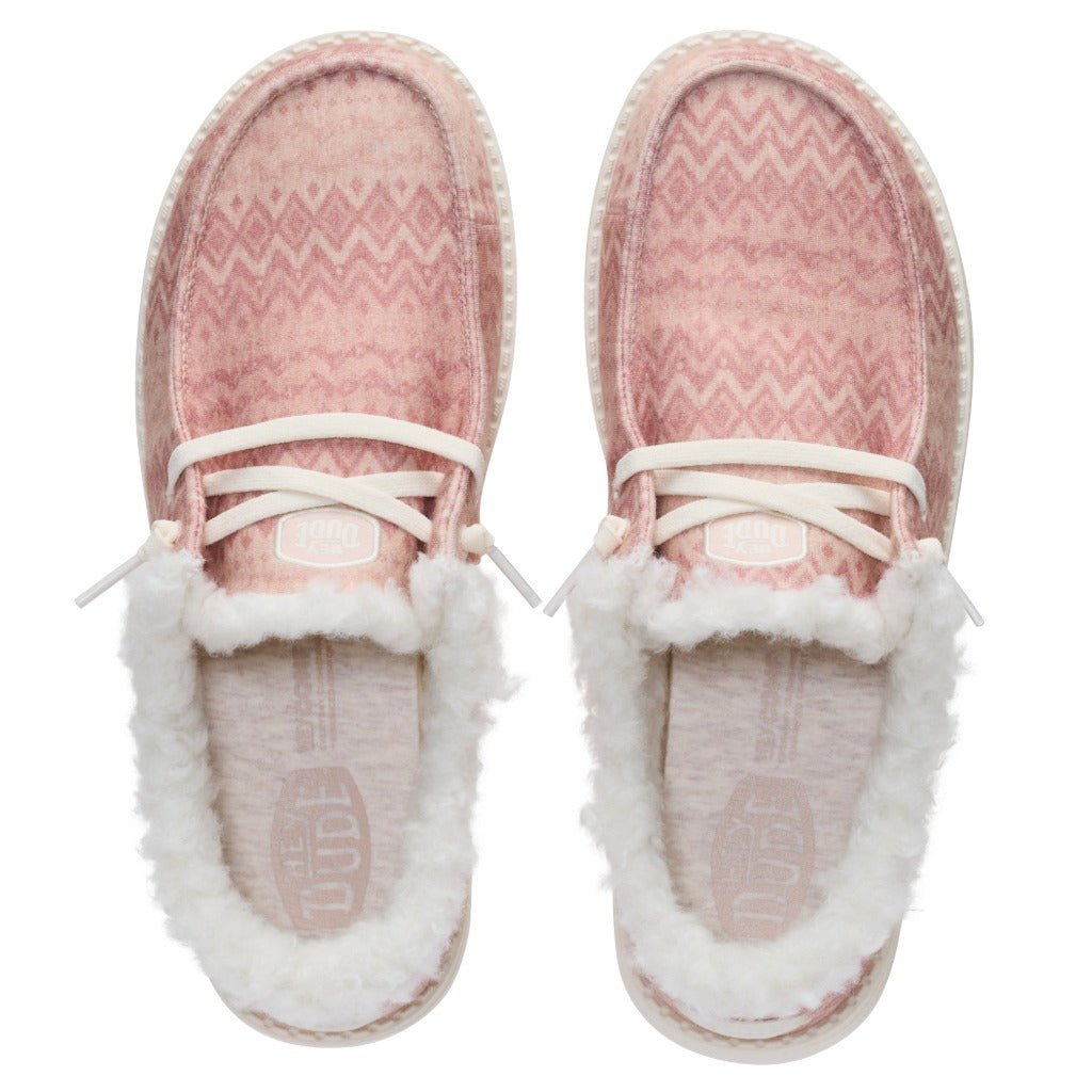 Hey Dude Wendy Stretch Jersey Fair Isle - Shoetopia Footwear