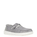 Hey Dude Wendy Stretch Sox, Light Grey - Shoetopia Footwear