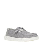 Hey Dude Wendy Stretch Sox, Light Grey - Shoetopia Footwear