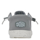 Hey Dude, Wally Stretch Sox, Men's, Casual Shoe, Grey, Rear view