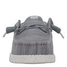 Hey Dude, Wally Stretch Sox, Men's, Casual Shoe, Grey, Front view