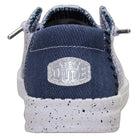 Hey Dude, Wendy Knit Shimmer, Women's, Casual Shoe, Navy, Rear view