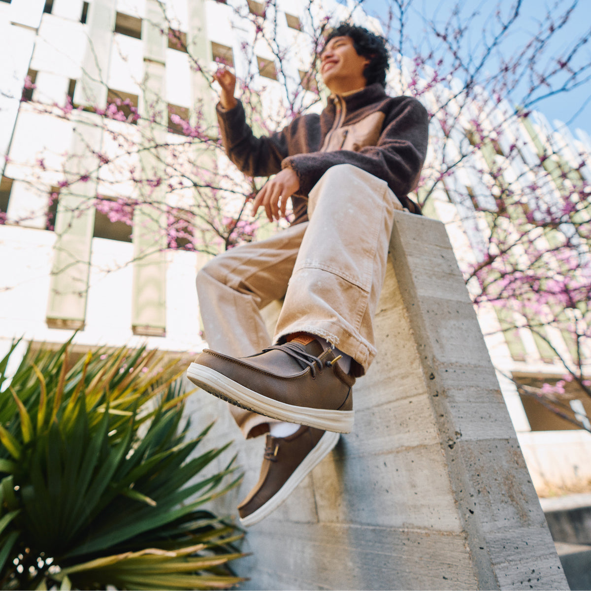 Hey Dude Paul Classic Brown - Shoetopia Footwear