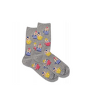 Hotsox, Animals Graphic Crew, Women's, Crew Sock, Assorted, Side view
