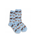 Hotsox, Animals Graphic Crew, Women's, Crew Sock, Assorted, Side view