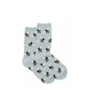 Hotsox, Animals Graphic Crew, Women's, Crew Sock, Assorted, Side view