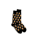 Hotsox, Graphic Crew, Men's, Crew Sock, Assorted, Side view