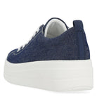 Remonte, Julika, Women's, Sneaker, Navy, Rear view