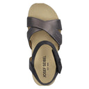 Josef Seibel, Grace 01, Women's, Sandal, Basalt Kombi, Top view