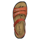Josef Seibel, Ibiza 86, Women's, Sandal, Red, Top view