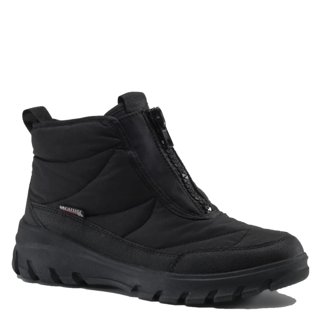 Kamik, Snowdon Lo Wide, Women's, Boot, Black, Angled view