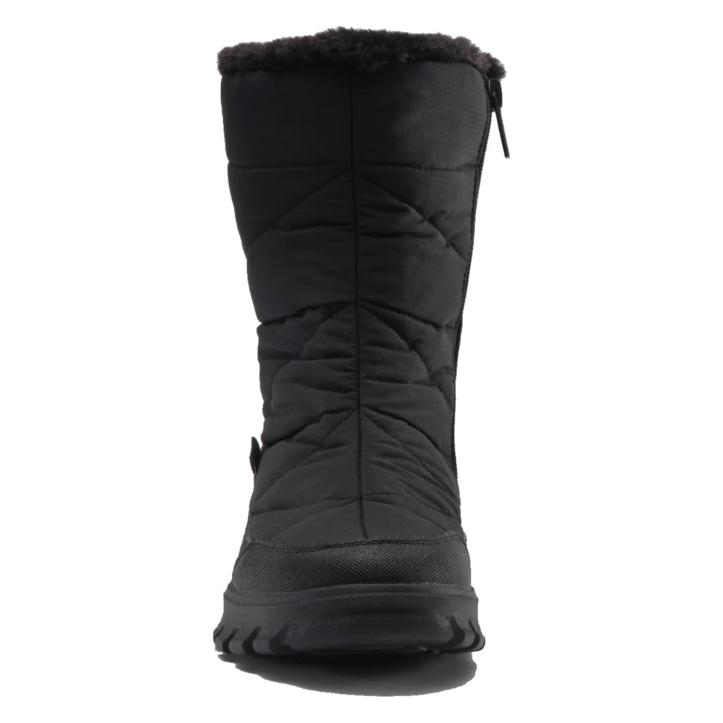 Kamik, Snowdon Zip Wide, Women's, Boot, Black, Front view